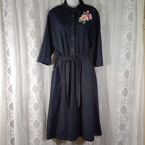 Vintage Anthony Richards Women's Dress Size 12 - Picture 1 of 10